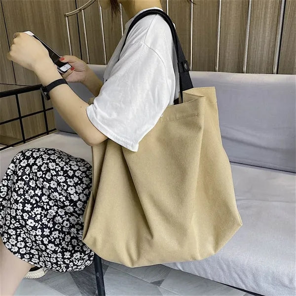 Large Canvas Tote Bag for Women Shoulder