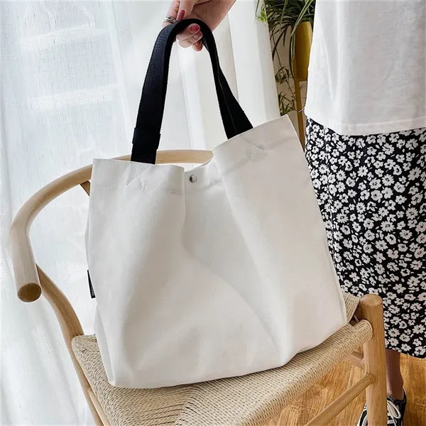 Large Canvas Tote Bag for Women Shoulder