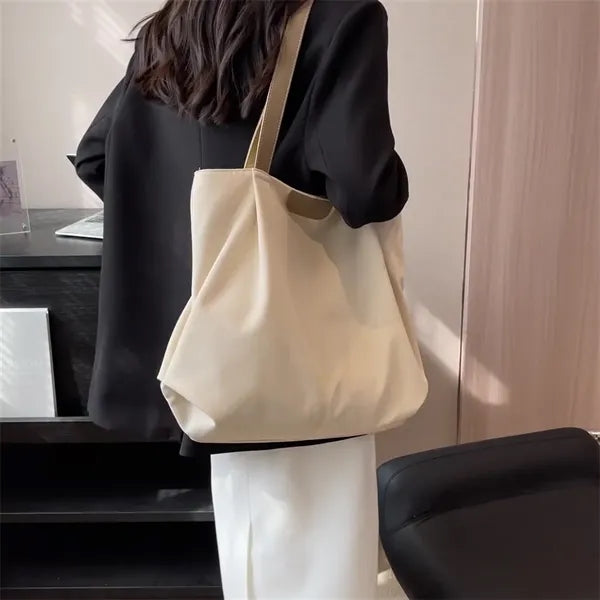 Large Polyester Tote Bag for Women Shoulder