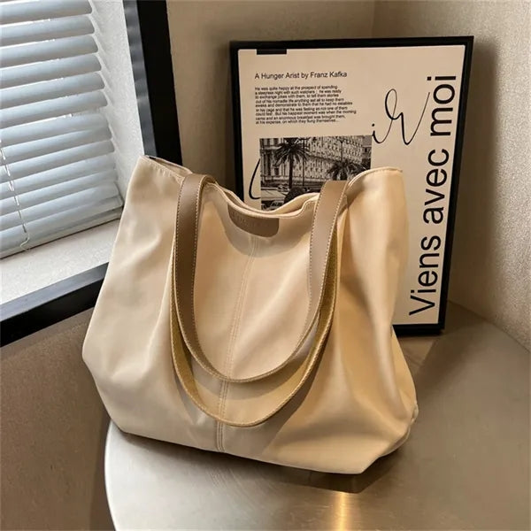 Large Polyester Tote Bag for Women Shoulder