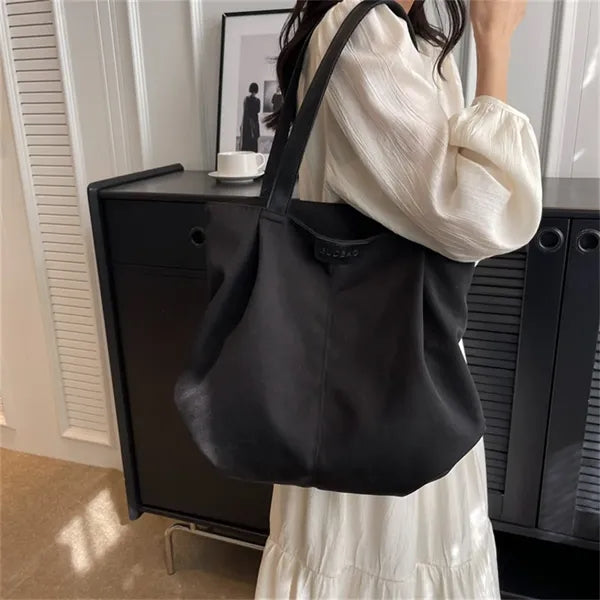 Large Polyester Tote Bag for Women Shoulder