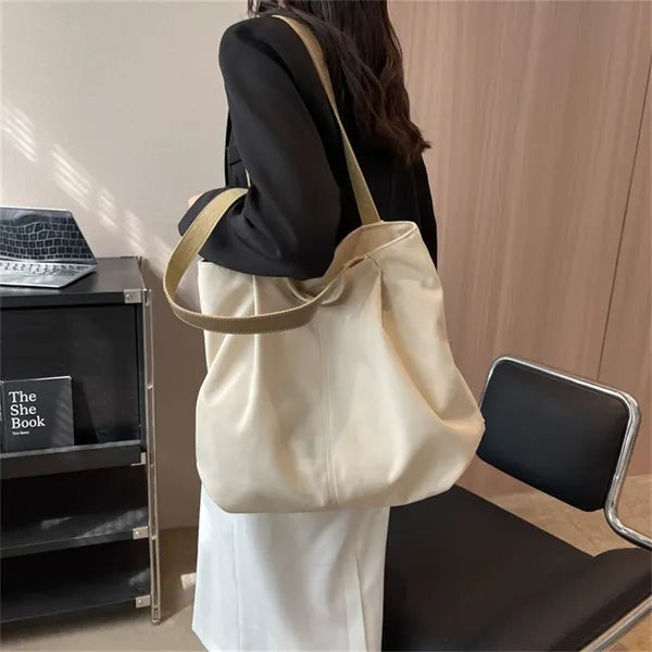 Large Polyester Tote Bag for Women Shoulder