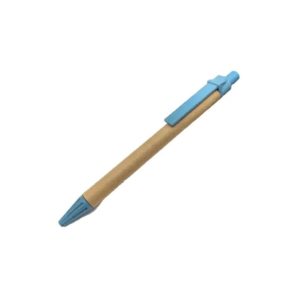 Eco-Friendly Kraft Paper Barrel & Wheat Straw Pen