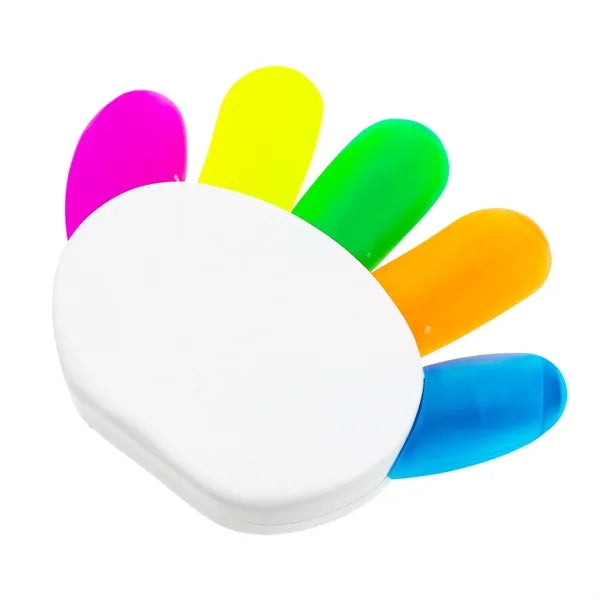 5-in-1 Finger-Shaped Highlighter Pens