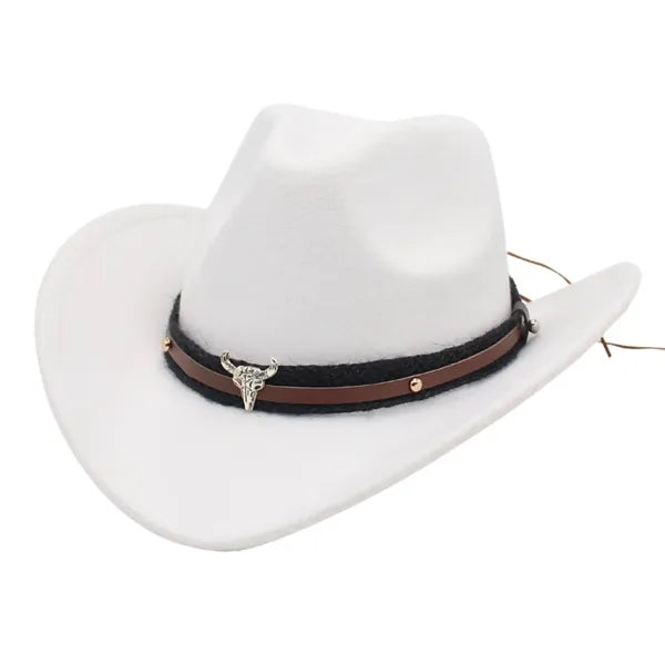 Suede Western Cowboy Hat