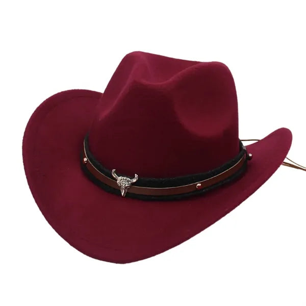 Suede Western Cowboy Hat