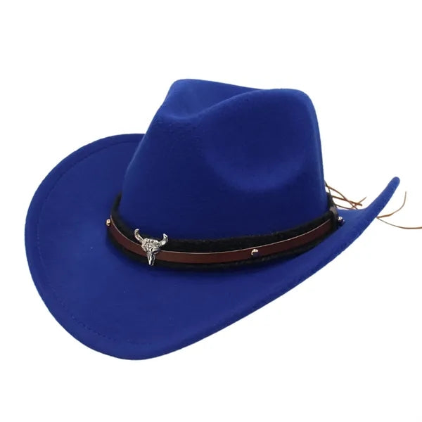 Suede Western Cowboy Hat