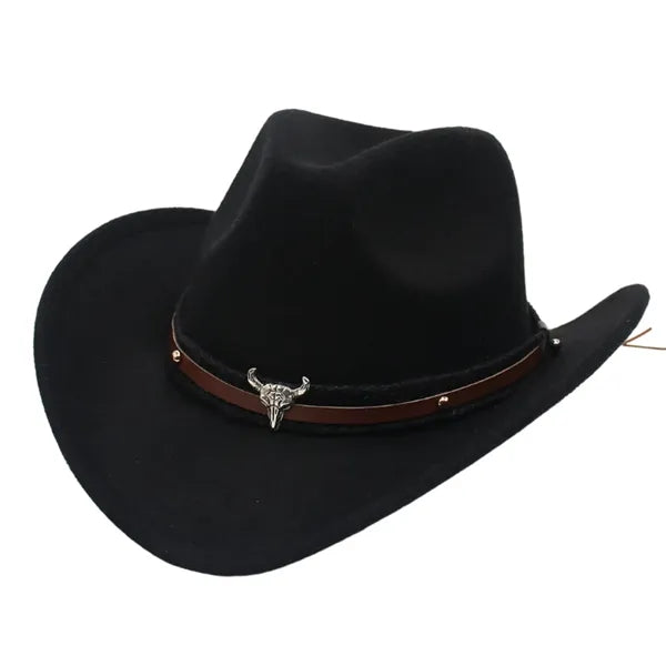 Suede Western Cowboy Hat