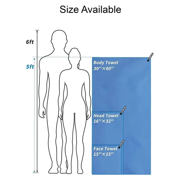 16"x32" Microfiber Sports Towel