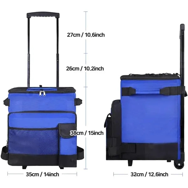 43L Wheeled Cooler