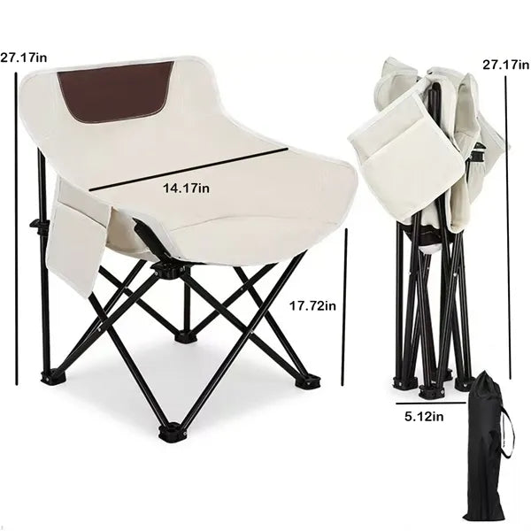 Folding Moon Chair With Portable Bag