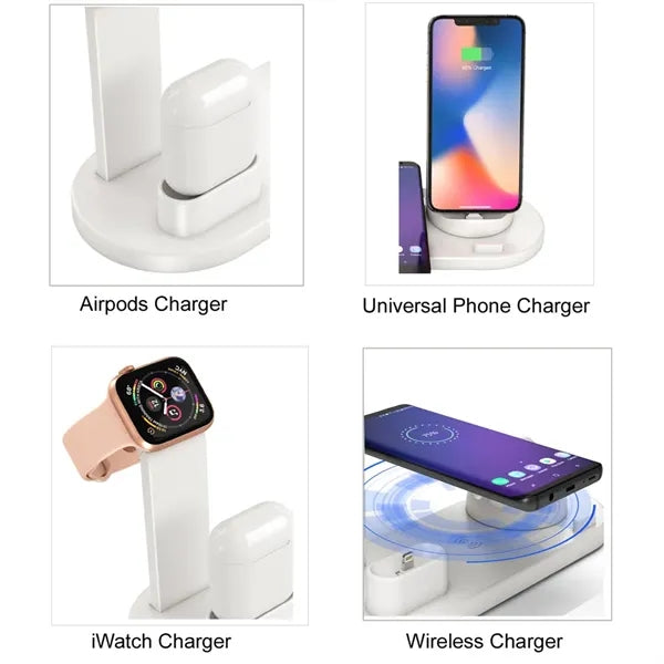 6 in 1 Charging Station for multiple devices