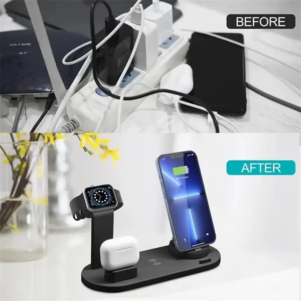 6 in 1 Charging Station for multiple devices
