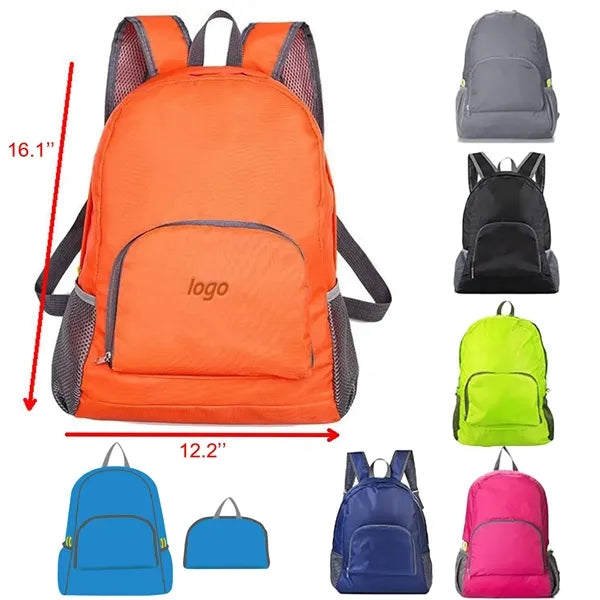 Oxford cloth folding backpack