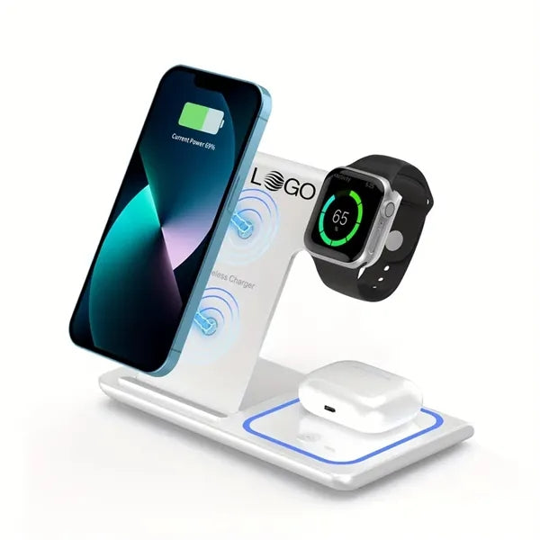 Portable Wireless 3-in-1 Charger