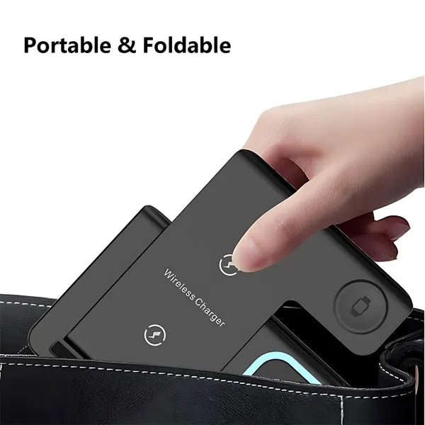 Portable Wireless 3-in-1 Charger