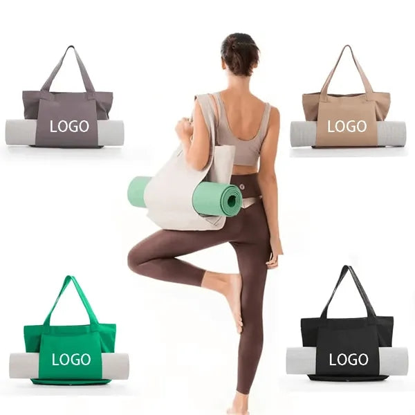 Yoga Mat Carryall Tote Bag