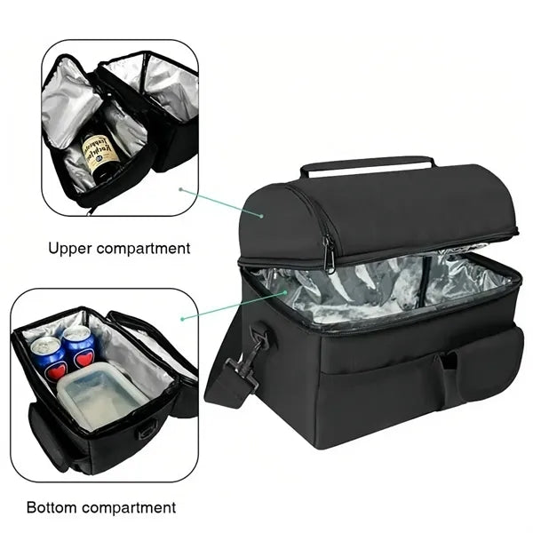Insulated Lunch Leakproof Cooler Picnic Travel Bags