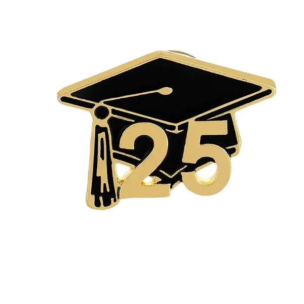 Class of 2025 Graduation Enamel Pins for School Events