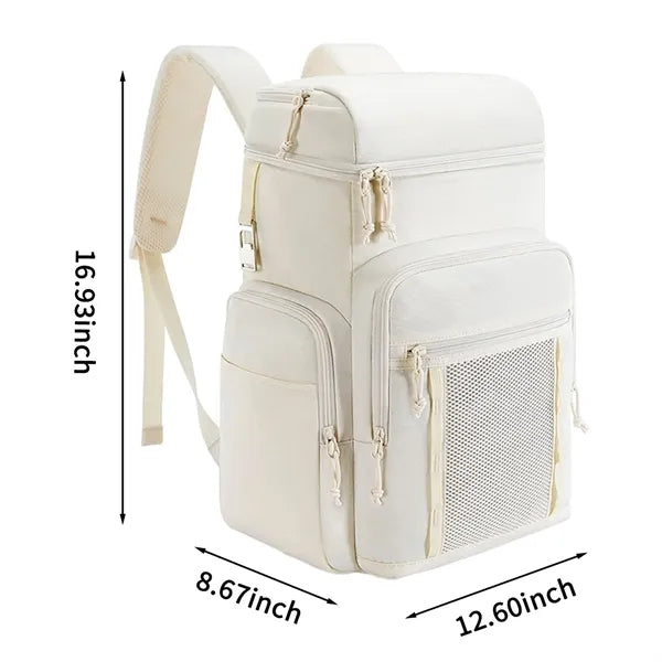 30L Leak-Proof Cooler Bag for Outdoor Events and Travel