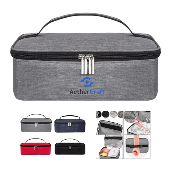 Compact Oxford Insulated Lunch Bag