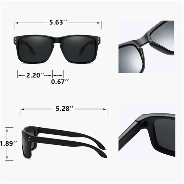 Polarized Colorful Sunglasses Outdoor Fashion Accessories