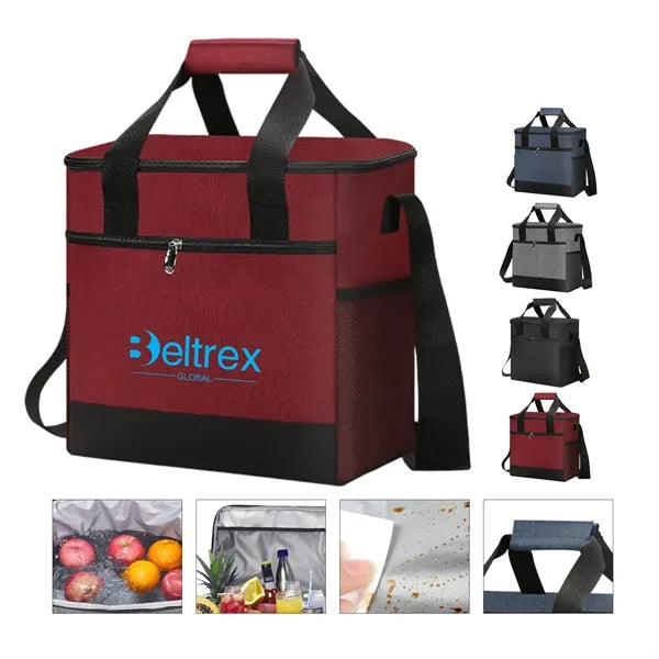 15L Oxford Cloth Picnic Cooler Bag for Outdoor Adventures