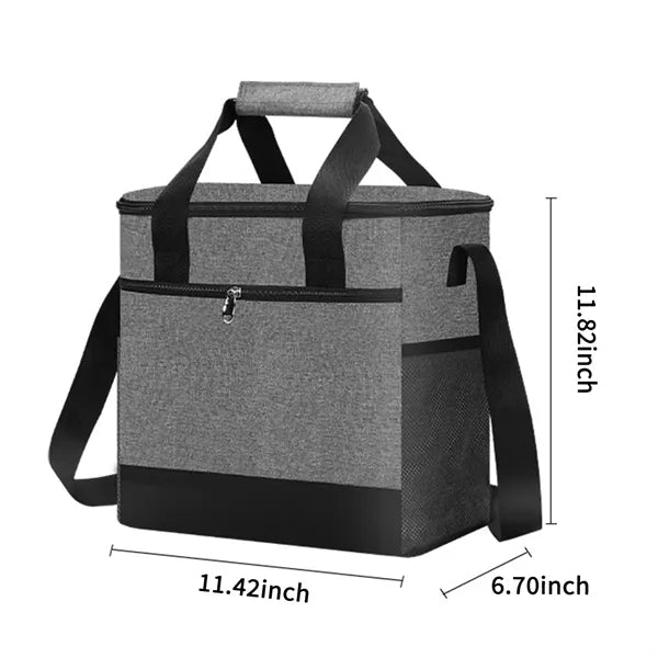 15L Oxford Cloth Picnic Cooler Bag for Outdoor Adventures