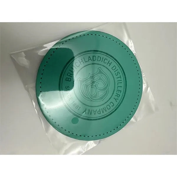 4" Round Leather Coasters