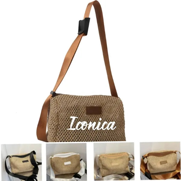 Summer Straw Bag for Women Shoulder Handbags