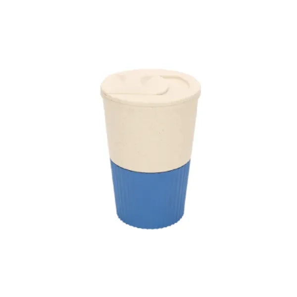 Wheat Straw Coffee Mugs Cup With Lid