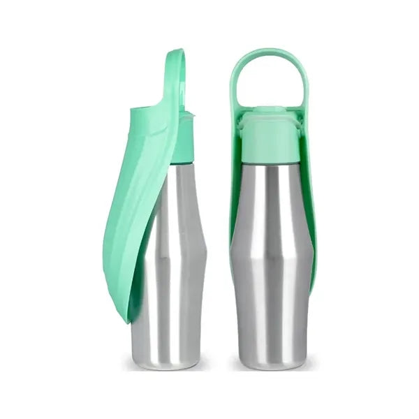 Dog Water Bottle Portable Stainless Steel Convenient