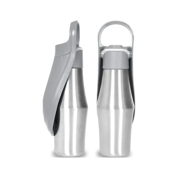 Dog Water Bottle Portable Stainless Steel Convenient