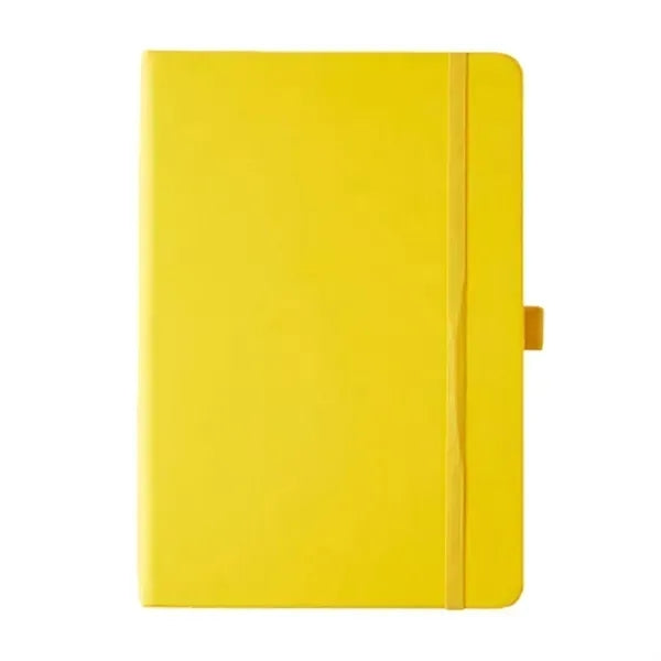 PU Cover Notebook Journal with Pen Holder