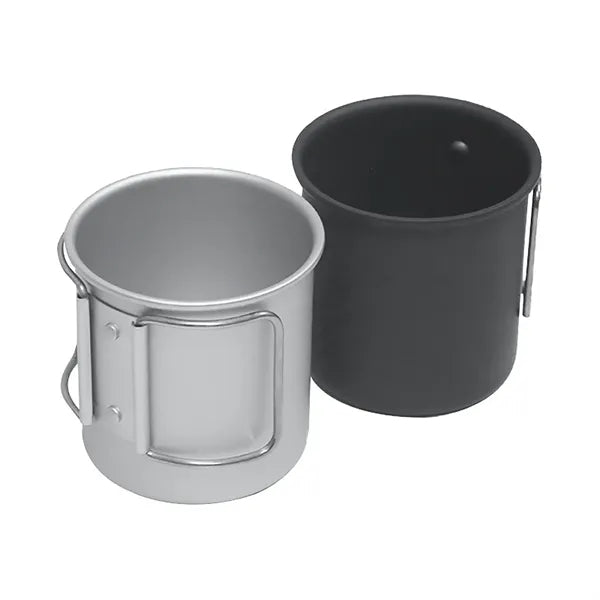 10 OZ Lightweight Aluminium Folding Handle Coffee Cup
