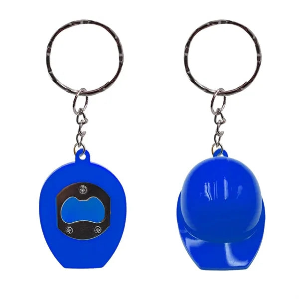 Hard Hat Bottle Opener Key chain