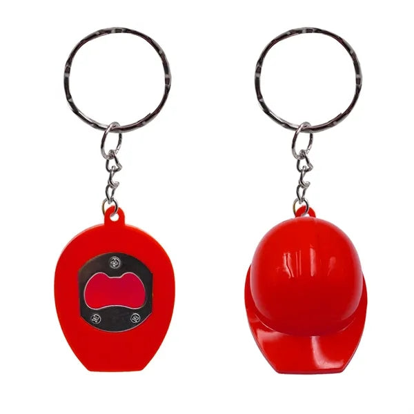 Hard Hat Bottle Opener Key chain
