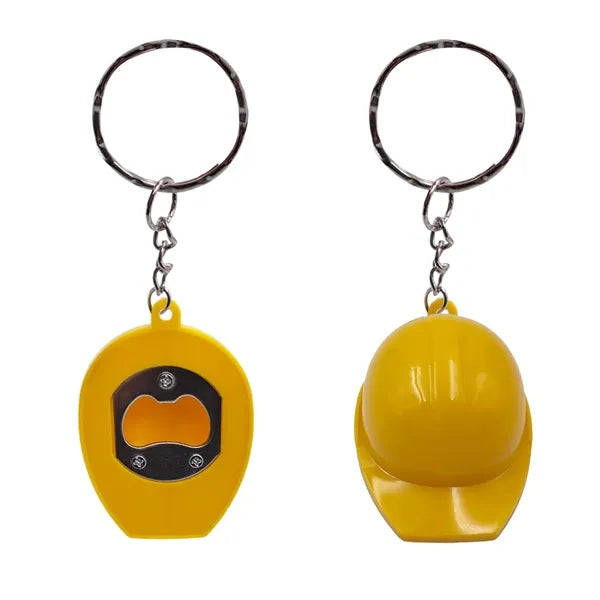 Hard Hat Bottle Opener Key chain