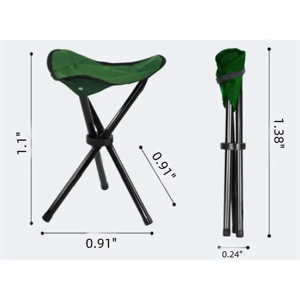 Portable Foldable Travel Slacker Camping Tripod Chair