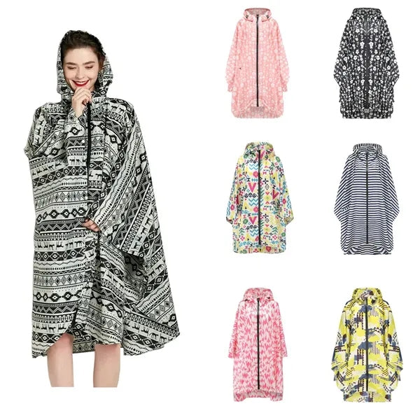 High Strength Waterproof Polyester Taffeta Raincoat