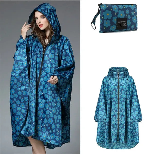 High Strength Waterproof Polyester Taffeta Raincoat