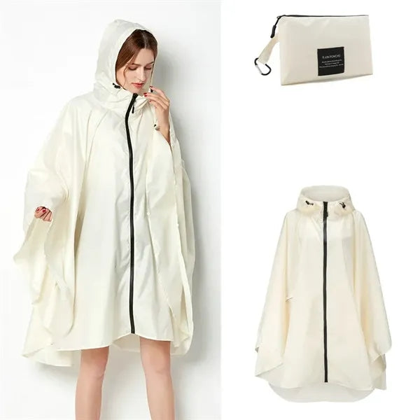 High Strength Waterproof Polyester Taffeta Raincoat