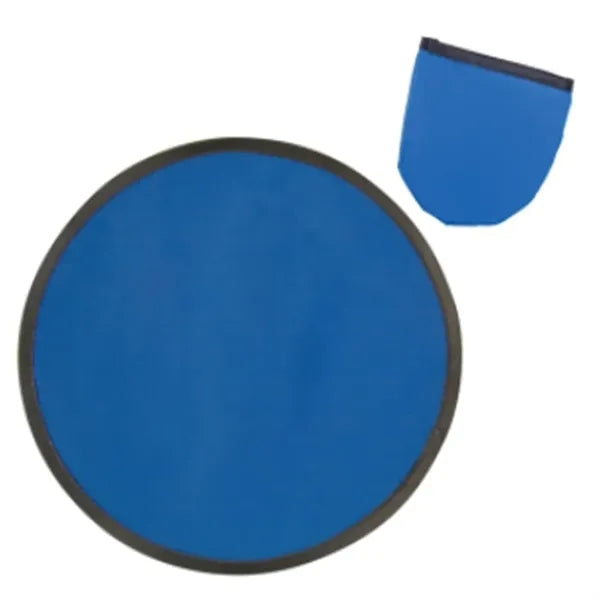 10" Foldable Nylon Flyer w/ Pouch Fun Outdoor Promo Toy
