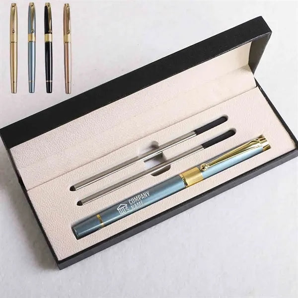 Metal Ballpoint Pens With Gift Box