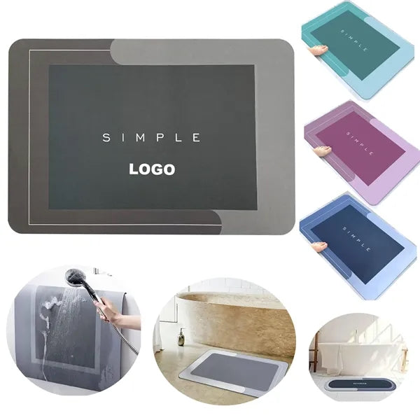Quick Dry Non Slip Waterproof Shower Bath Mat for Bathroom