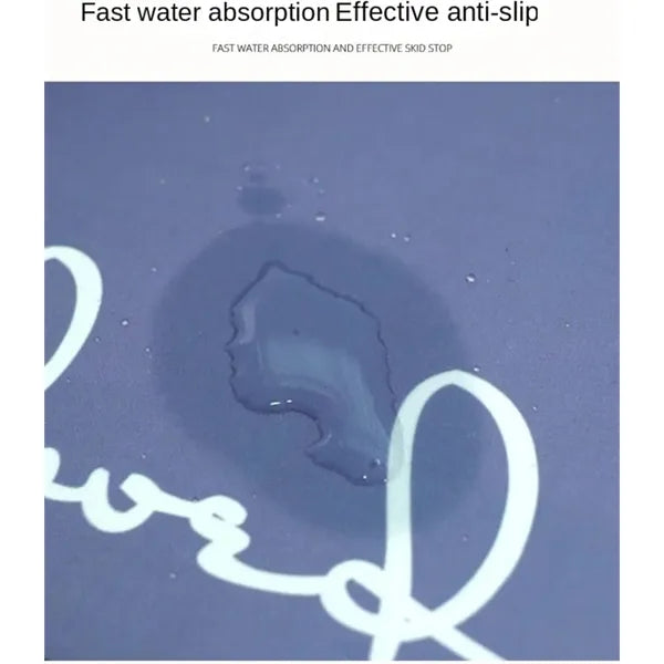 Quick Dry Non Slip Waterproof Shower Bath Mat for Bathroom