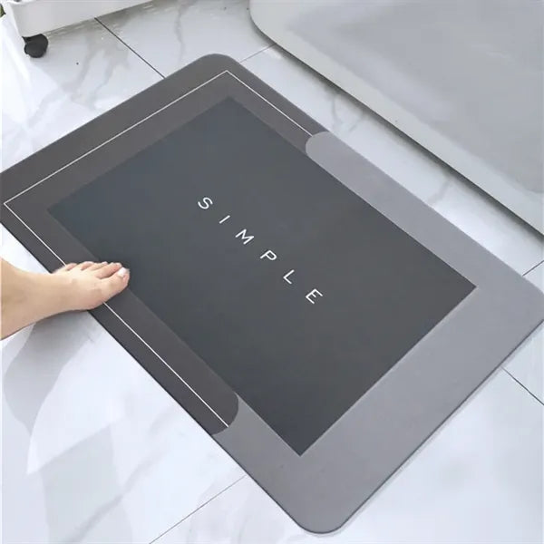 Quick Dry Non Slip Waterproof Shower Bath Mat for Bathroom