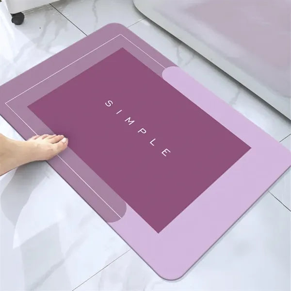 Quick Dry Non Slip Waterproof Shower Bath Mat for Bathroom