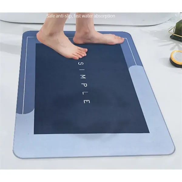 Quick Dry Non Slip Waterproof Shower Bath Mat for Bathroom