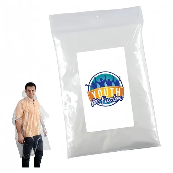 Transparent Disposable Poncho